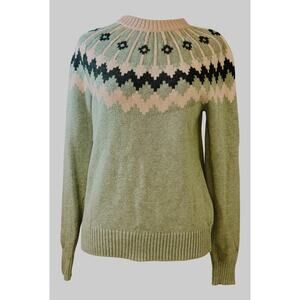 J. Crew Women’s Fair Isle Sweater Size XS